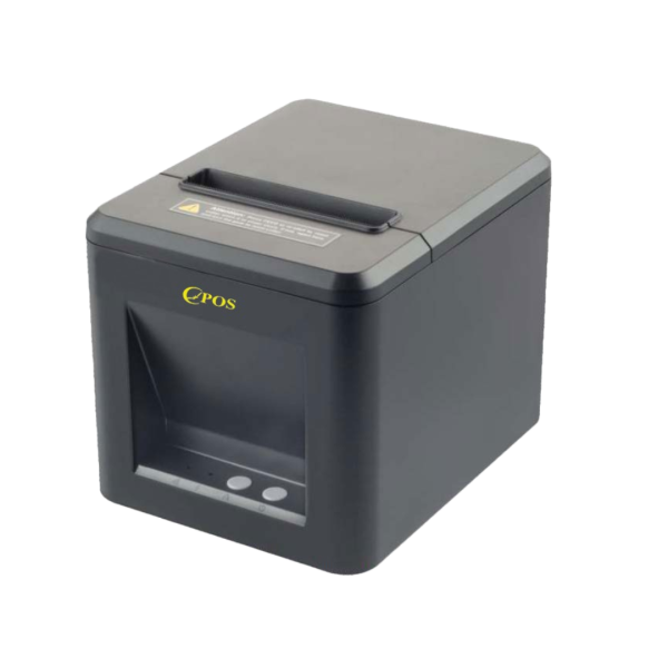 CPOS Printer Slim Thermal 80mm Black USB + LAN